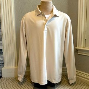 NWOT Champions Tour long-sleeve polo shirt -size Large